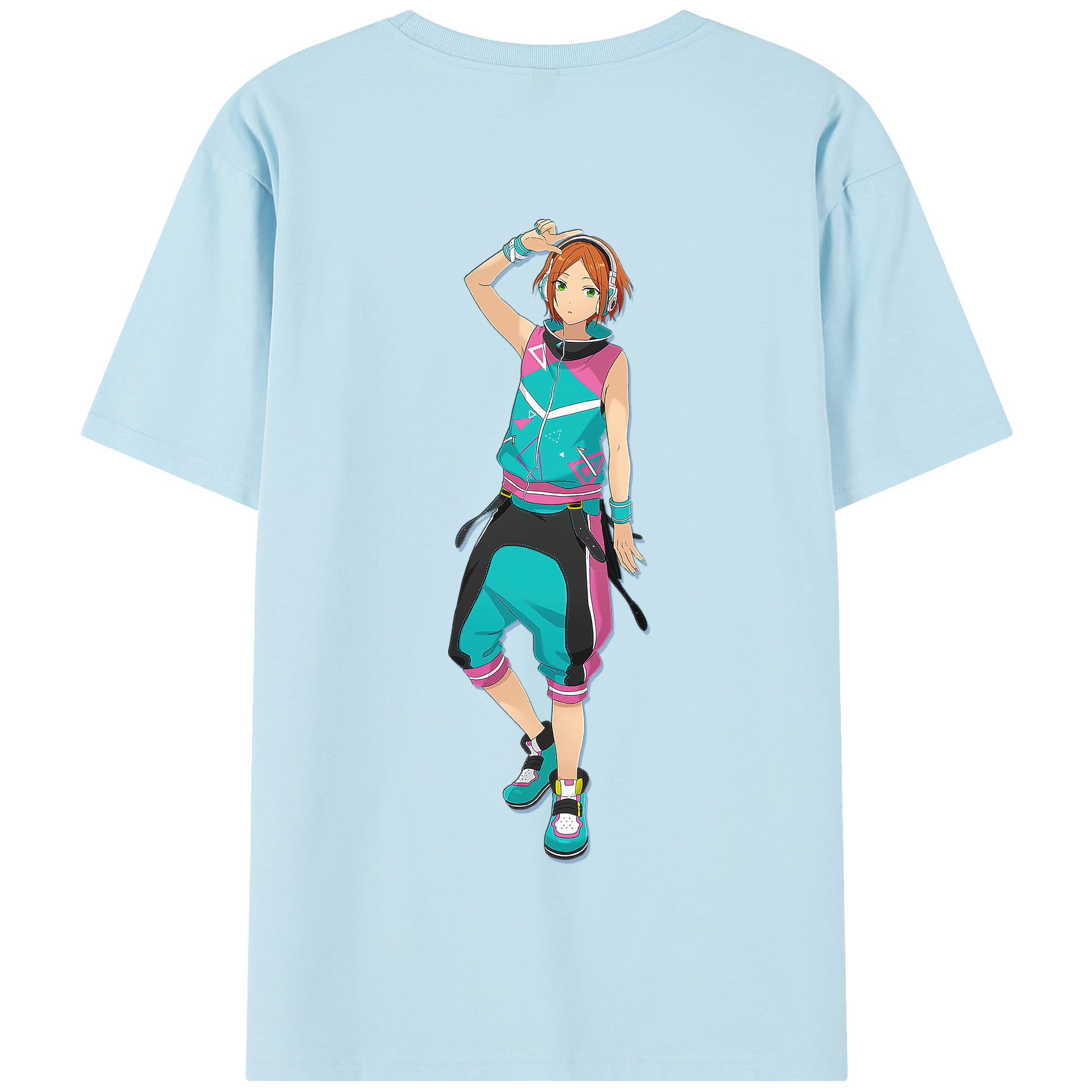 （画像用） あんさんぶるスターズ! Ensemble Stars 綿100％半袖Tシャツ（背面プリント）